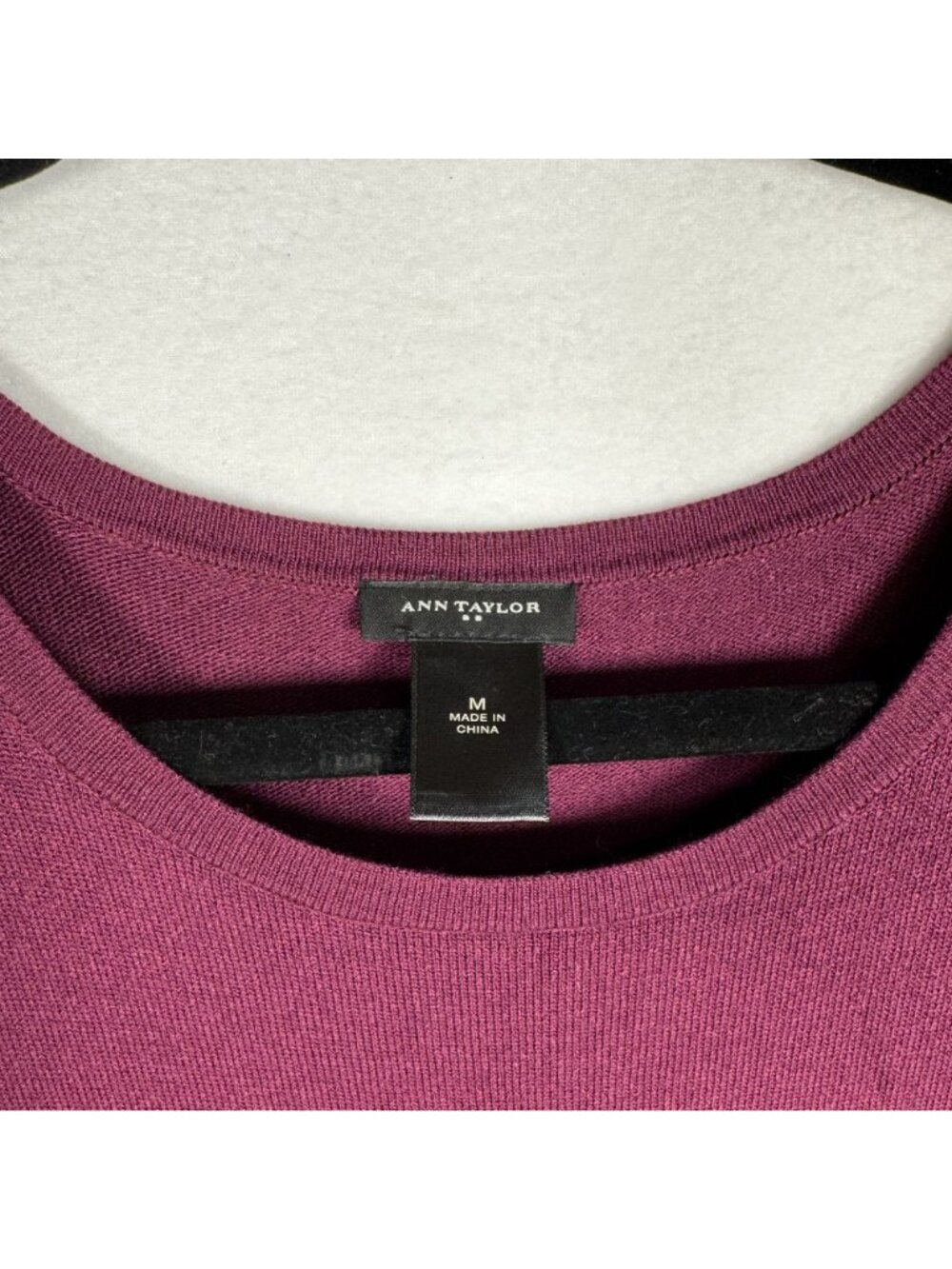 Ann Taylor Sleeveless Ombré Knit Fit & Flare Dress Maroon & Black Size M - Picture 5 of 10